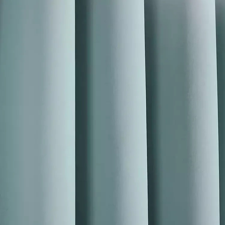 Kirklands Home Knotted Curtain Panel Set, 95 in. Blue Best