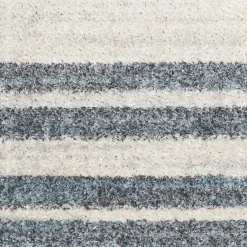 Kirklands Home Blue Linear Sphere Washable Area Rug, 3x5 Clearance