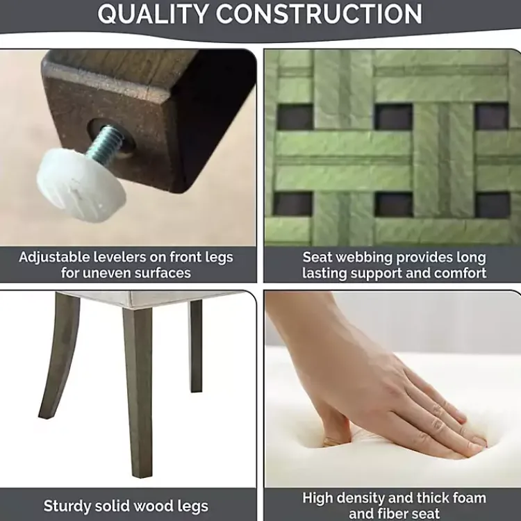 Kirklands Home Madison Park Ultra Dining Chairs, Set of 2 Blue Online