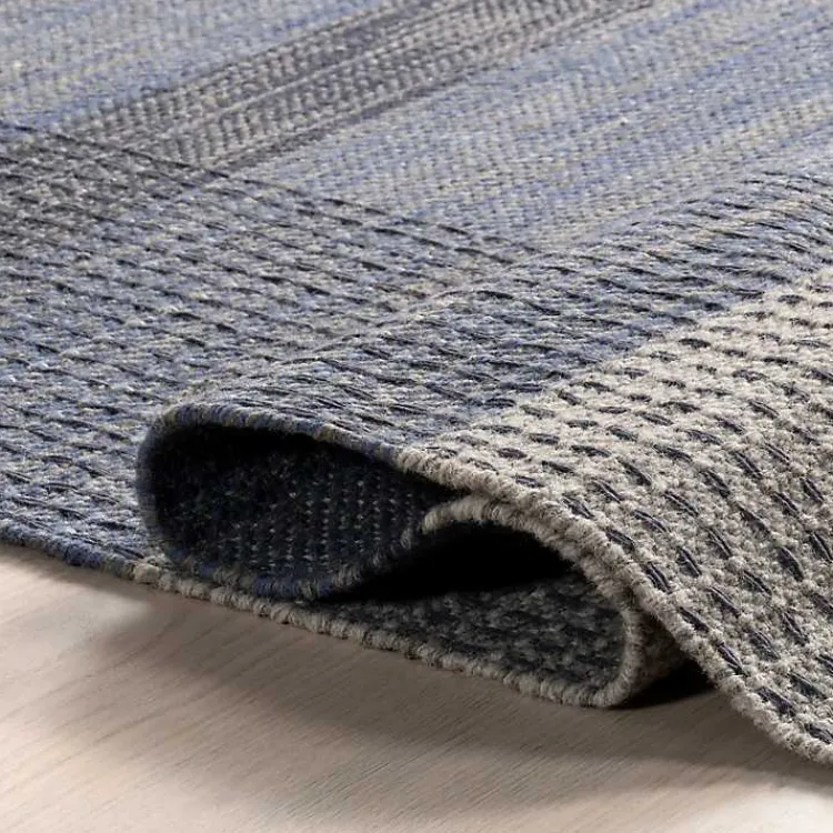 Kirklands Home Blue Portland Emily Henderson x RugsUSA Rug, 5x8 Hot