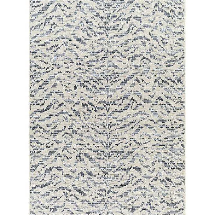 Kirklands Home Blue Ravello Outdoor Rug, 6x9 Online