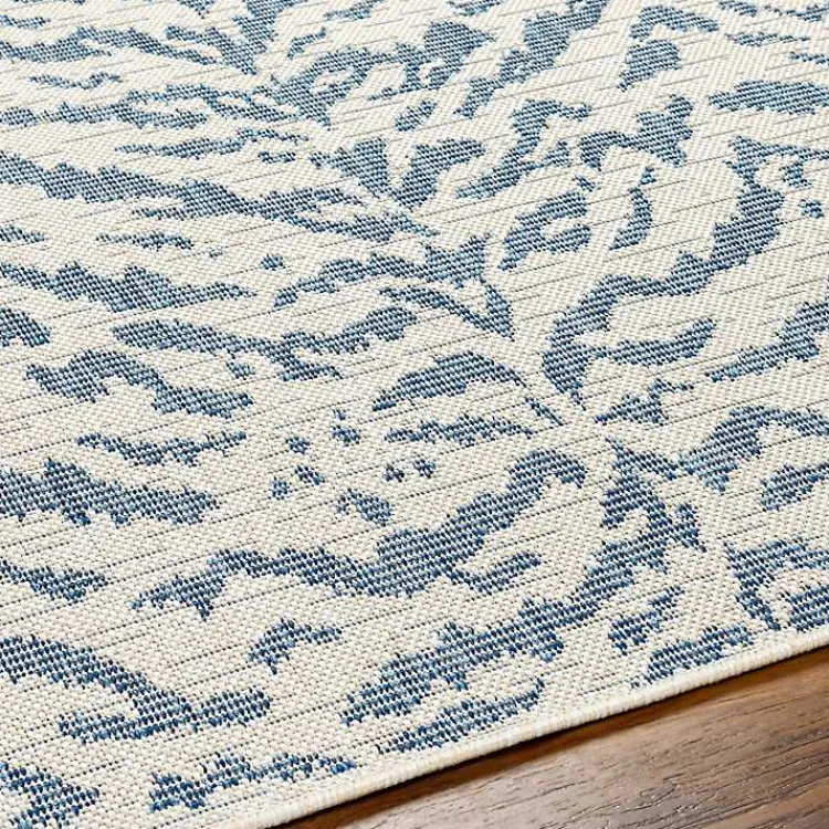 Kirklands Home Blue Ravello Outdoor Rug, 7x10 Discount