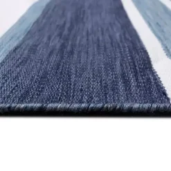 Kirklands Home Blue Shades Striped Indoor/Outdoor Scatter Rug Online