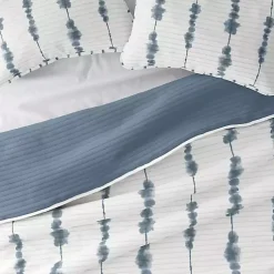 Kirklands Home Blue Shibori Reversible 3-pc. King Quilt Set Discount
