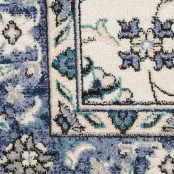 Kirklands Home Blue Vintage Medallion Indoor/Outdoor Rug, 4x6 Discount