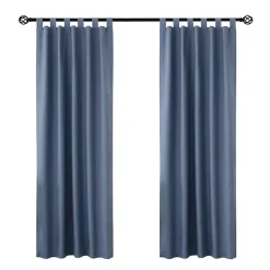 Kirklands Home Weathermate Blackout Curtain Panel, 54 in. Blue Discount