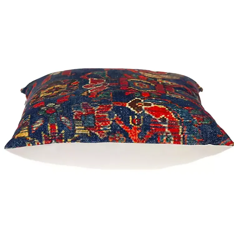 Pillows>Kirklands Home Blue Woven Tapestry Pillow