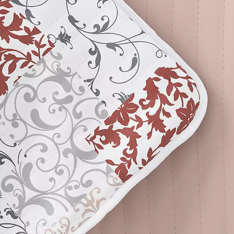 Kirklands Home Blush Patchwork Reversible 3-pc. Queen Quilt Set Discount