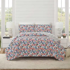 Kirklands Home Bright Blossom 3-pc. King Quilt Set Multi Online