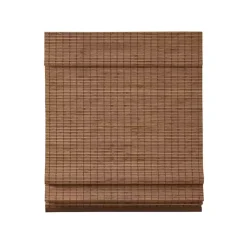 Kirklands Home Bamboo Light Filtering Roman Shade, 31 in. Brown Hot