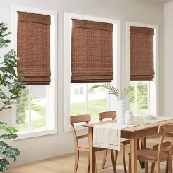 Kirklands Home Bamboo Light Filtering Roman Shade, 33 in. Brown Online