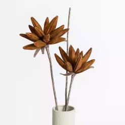 Stems & Bouquets>Kirklands Home Foam Flower Spray Brown