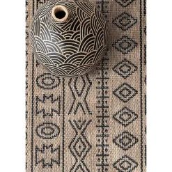 Kirklands Home Jamie Outdoor Area Rug, 5x7 Brown Sale