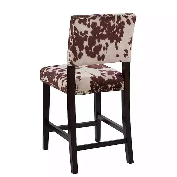 Kirklands Home Udder Madness Counter Stool Brown Best