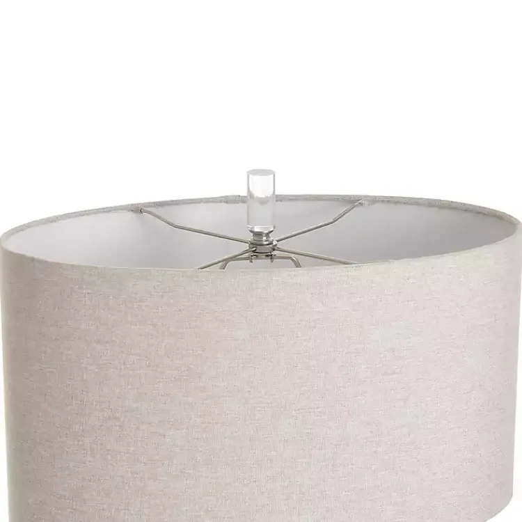Kirklands Home Brushed Brown Shell Table Lamp Gray Clearance