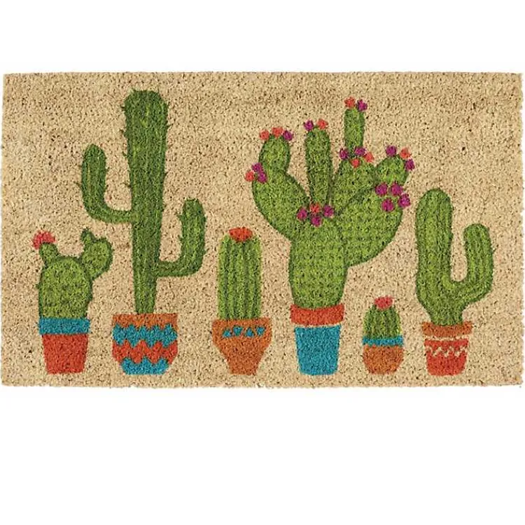 Kirklands Home Cactus Family Coir Doormat Online
