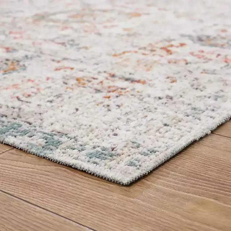 Kirklands Home Caramel Botanical Indoor/Outdoor Area Rug, 5x7 Hot