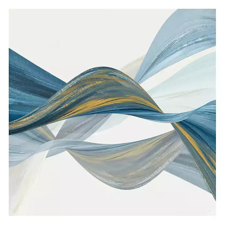 Kirklands Home Changing Currents I Giclee Canvas Art Print Blue