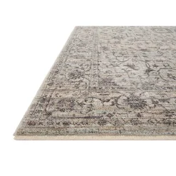 Kirklands Home Charcoal Sorrento Medallion Area Rug, 7x10 Gray Discount