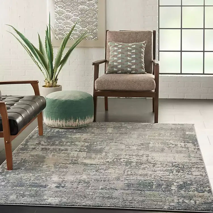 Kirklands Home Charcoal Tally Textured Area Rug, 5x7 Discount