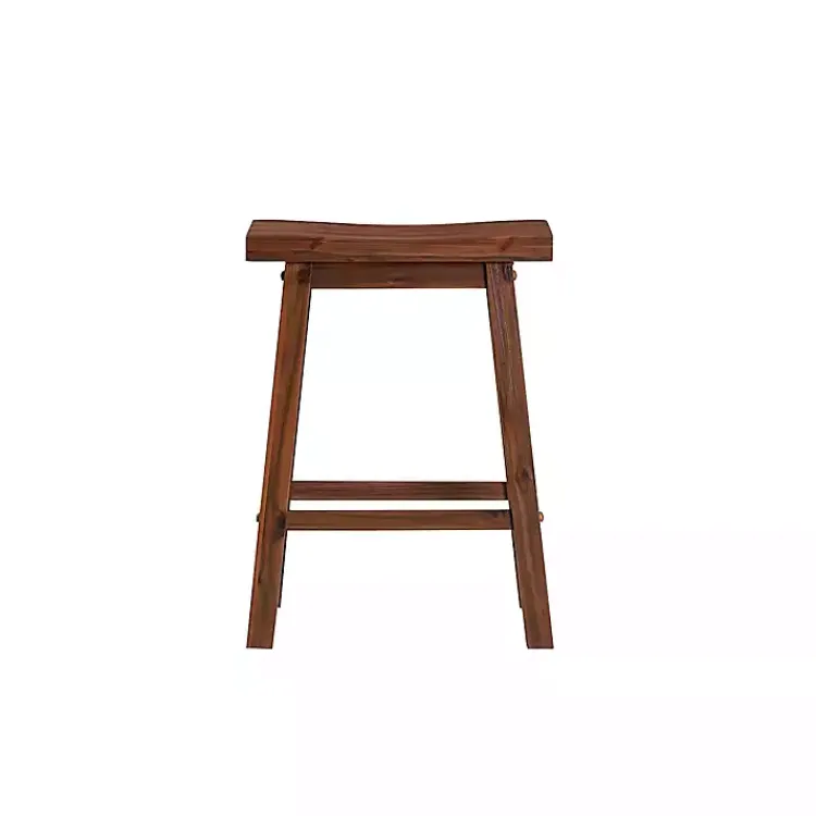 Kirklands Home Chestnut Sonoma Saddle Counter Stools, Set of 2 Brown Hot