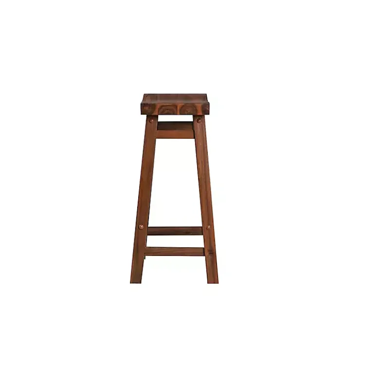 Kirklands Home Chestnut Sonoma Saddle Counter Stools, Set of 2 Brown Hot