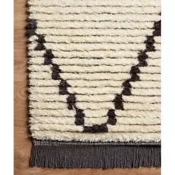 Kirklands Home Chris Loves Julia x Loloi Alice Cream Runner, 2x4 New