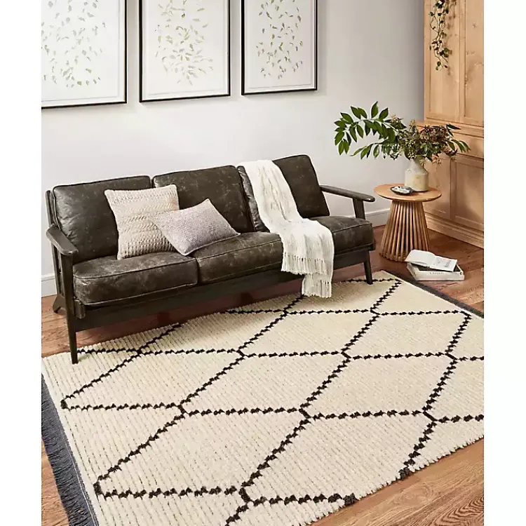 Kirklands Home Chris Loves Julia x Loloi Alice Cream Rug, 3x5 Outlet