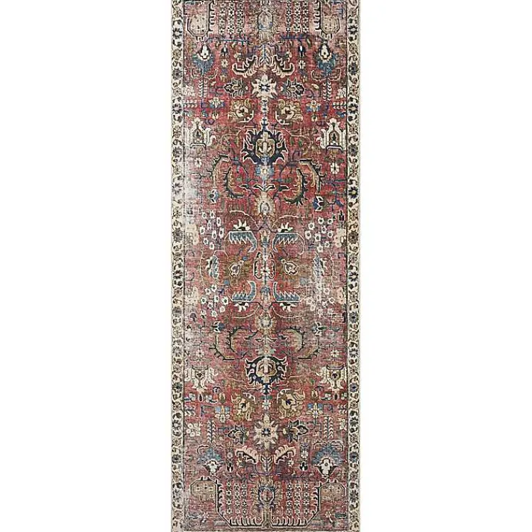 Kirklands Home Chris Loves Julia x Loloi Jules Merlot Rug, 2x9 Online