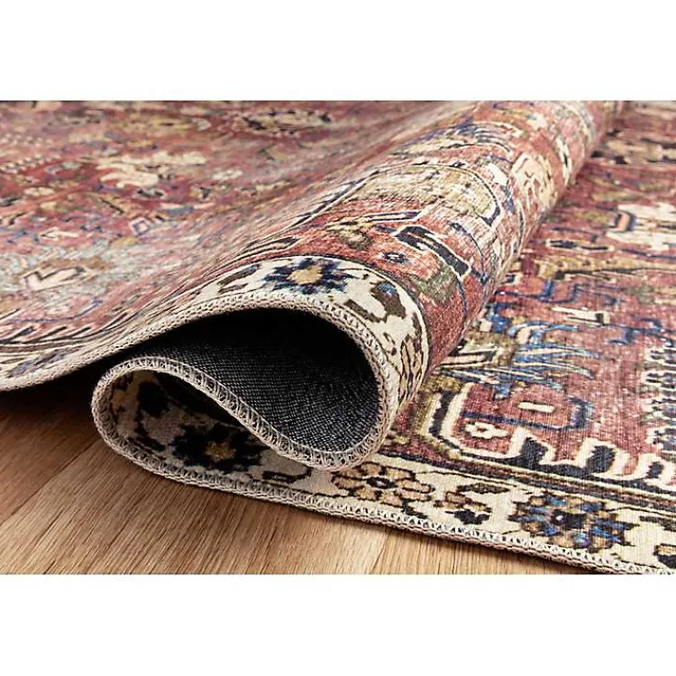 Kirklands Home Chris Loves Julia x Loloi Jules Merlot Rug, 5x7 Sale