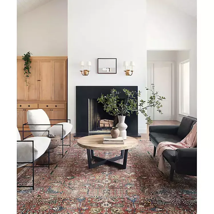 Kirklands Home Chris Loves Julia x Loloi Jules Merlot Rug, 7x9 Best