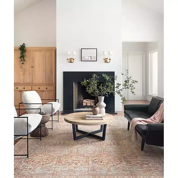 Kirklands Home Chris Loves Julia x Loloi Jules Orange Rug, 2x9 Discount