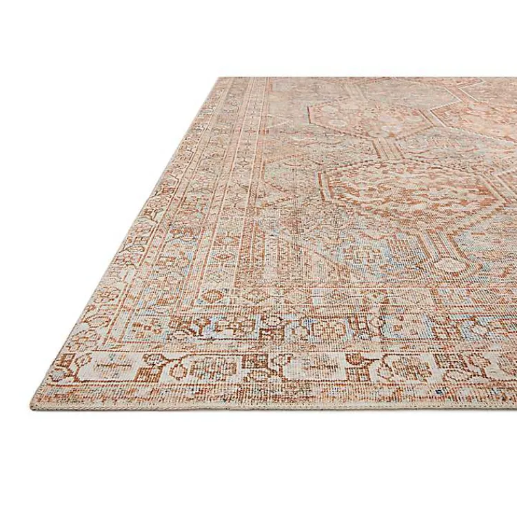 Kirklands Home Chris Loves Julia x Loloi Jules Orange Rug, 2x9 Discount