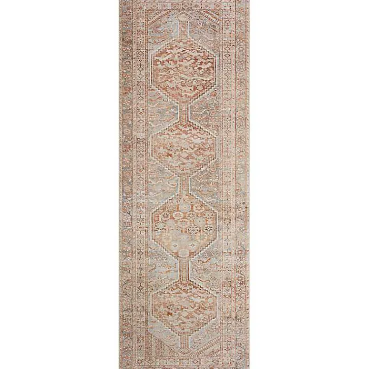 Kirklands Home Chris Loves Julia x Loloi Jules Orange Rug, 2x9 Discount