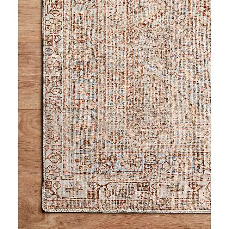 Kirklands Home Chris Loves Julia x Loloi Jules Orange Rug, 2x9 Discount