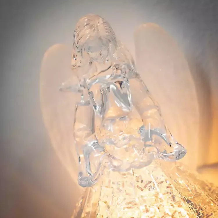 Christmas Decorations>Kirklands Home Christmas Angel Night Light Clear