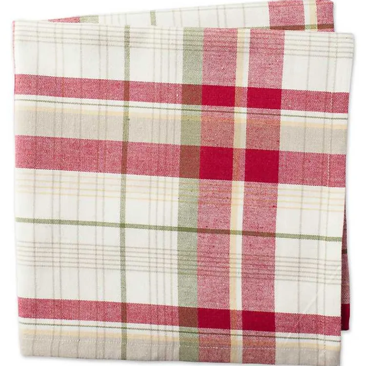 Christmas Dining & Entertaining>Kirklands Home Christmas Orchard Plaid Napkins, Set of 6 Multi