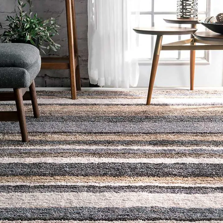 Kirklands Home Clark Shag Area Rug, 5x8