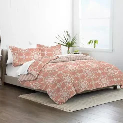 Kirklands Home Clay Daisy Medallion Queen 3-pc. Comforter Set Orange Sale