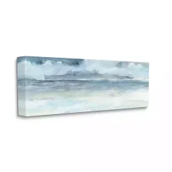 Kirklands Home Cloudy Ocean Waves Canvas Art Print, 40x17 in. Online