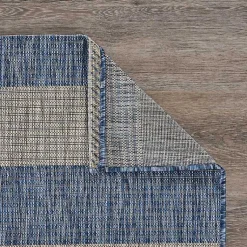 Kirklands Home Coastal Stripes Indoor/Outdoor Area Rug, 5x7