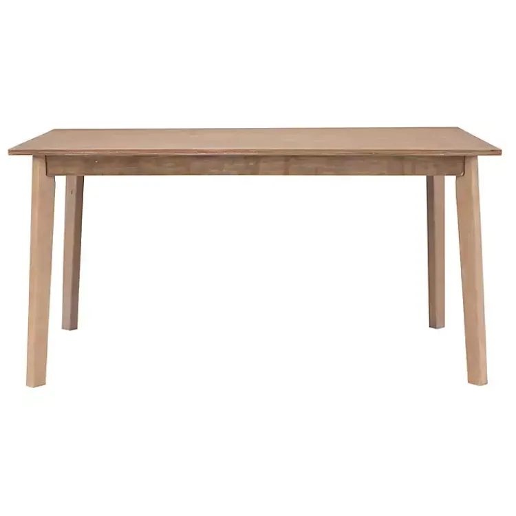 Kirklands Home Colleen Natural Midcentury Dining Table Brown Best