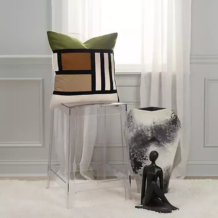 Pillows>Kirklands Home Colorblock Accent Throw Pillow