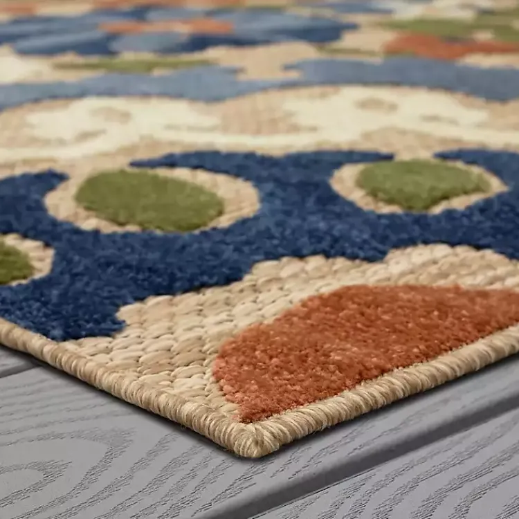 Kirklands Home Coraline Outdoor Area Rug,7x10 Multi Sale