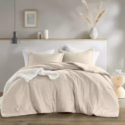 Kirklands Home Cream Chambray 3-pc. Full/Queen Comforter Set Ivory Online