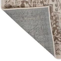 Kirklands Home Cream Medallion Area Rug, 8x10 Ivory Hot