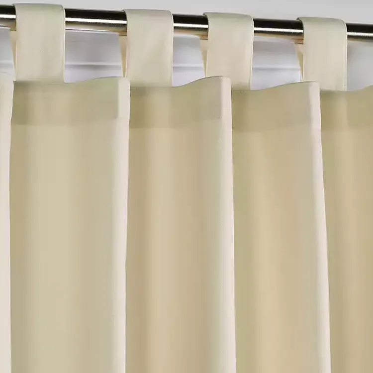 Kirklands Home Cream Weathermate Blackout Curtain Panel, 63 in. Ivory Discount