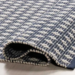 Kirklands Home Dark Gray and Ivory Dainty Diamond Runner Best