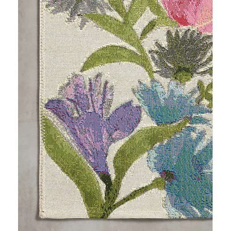 Kirklands Home Daylight Garden Party Indoor/Outdoor Rug, 6x9 Discount
