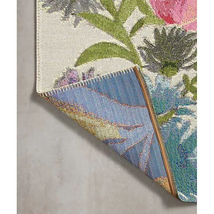 Kirklands Home Daylight Garden Party Indoor/Outdoor Rug, 6x9 Discount